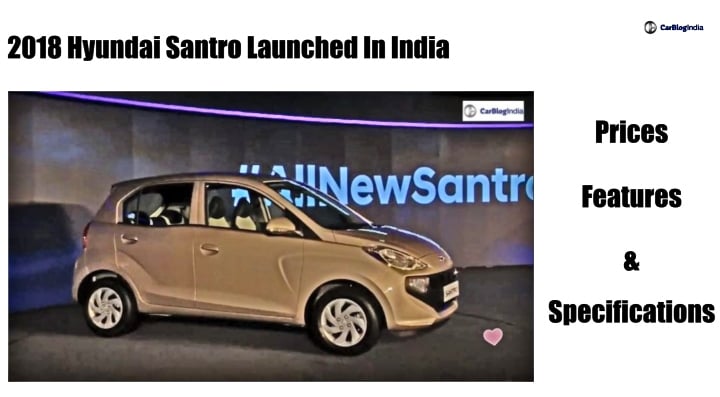 2018 hyundai santro launched image