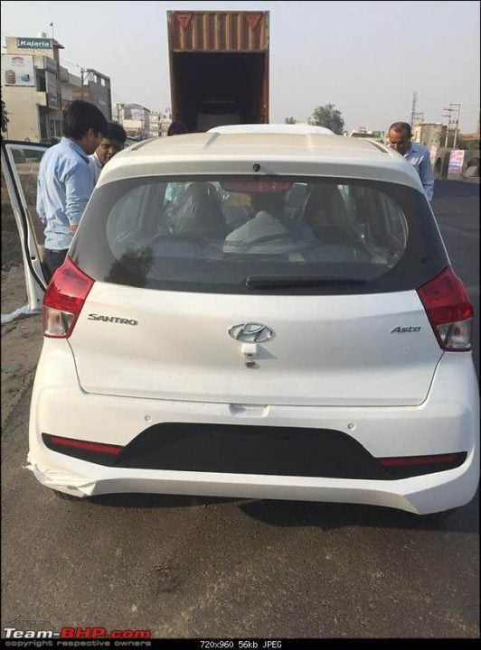 2018 Hyundai Santro Rear Image