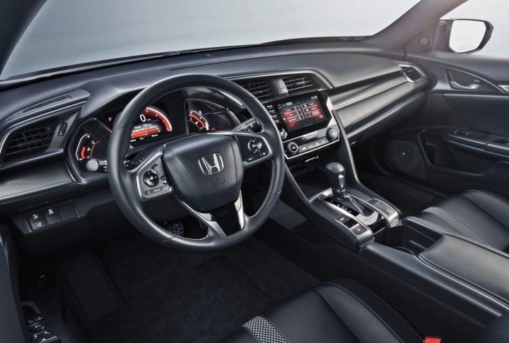 honda civic 2019 interiors image