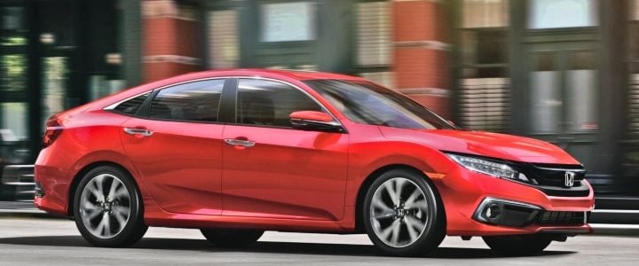 honda civic side image