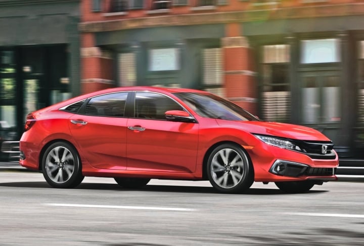 honda civic side image