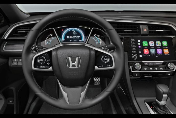 honda civic steering wheel image