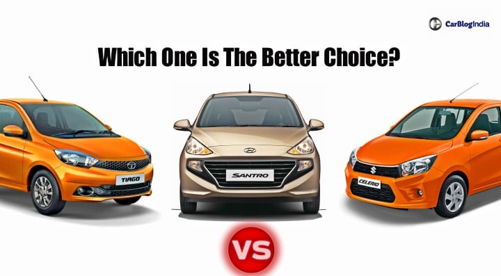 _hyundai santro vs tata tiago vs maruti celerio comparison image