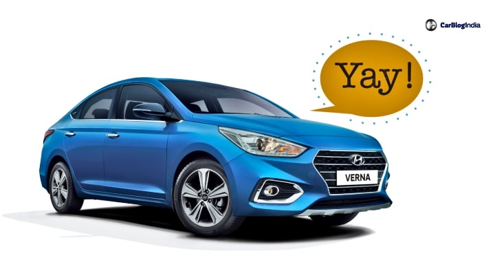 hyundai verna front image