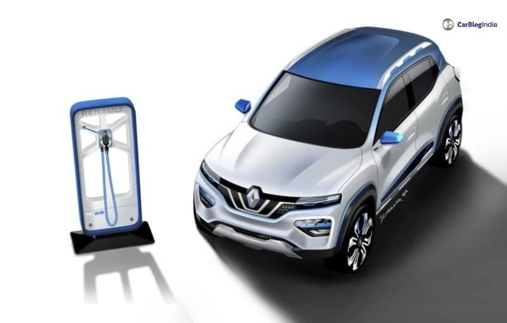 renault electric suv front image