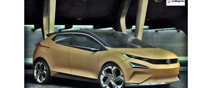tata 45x premium hatchback front image