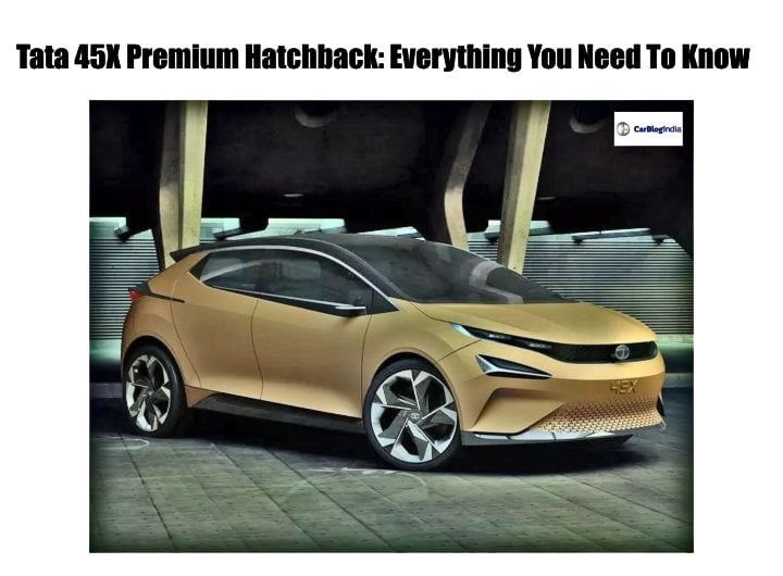 tata 45x premium hatchback front image