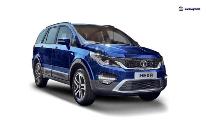 tata hexa front image