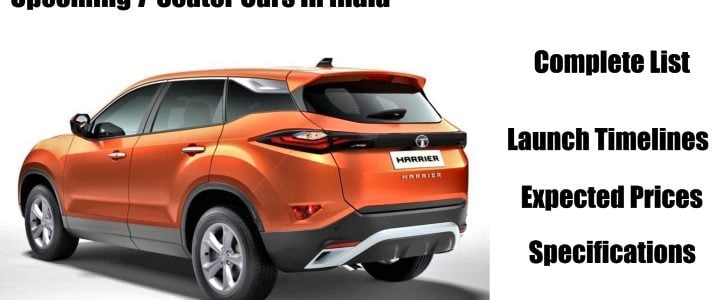 Upcoming 7 seater Cars in India Image