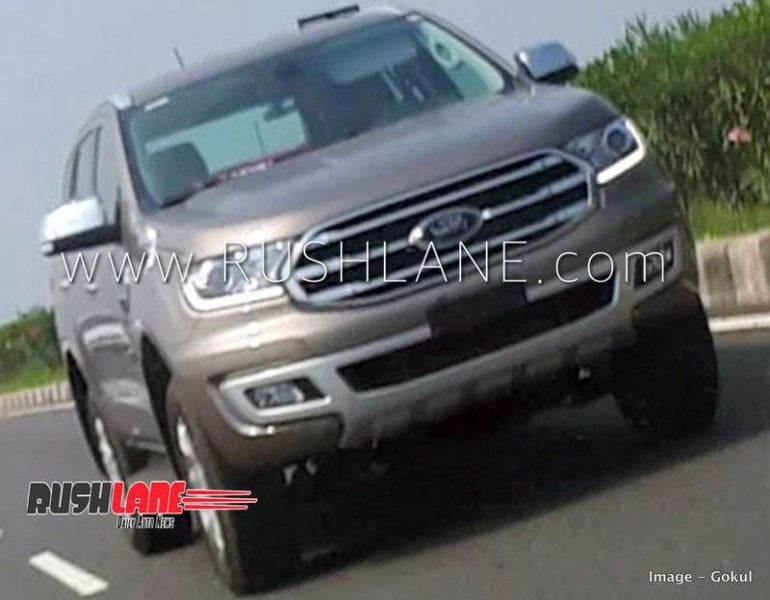 2019 Ford Endeavour Facelift