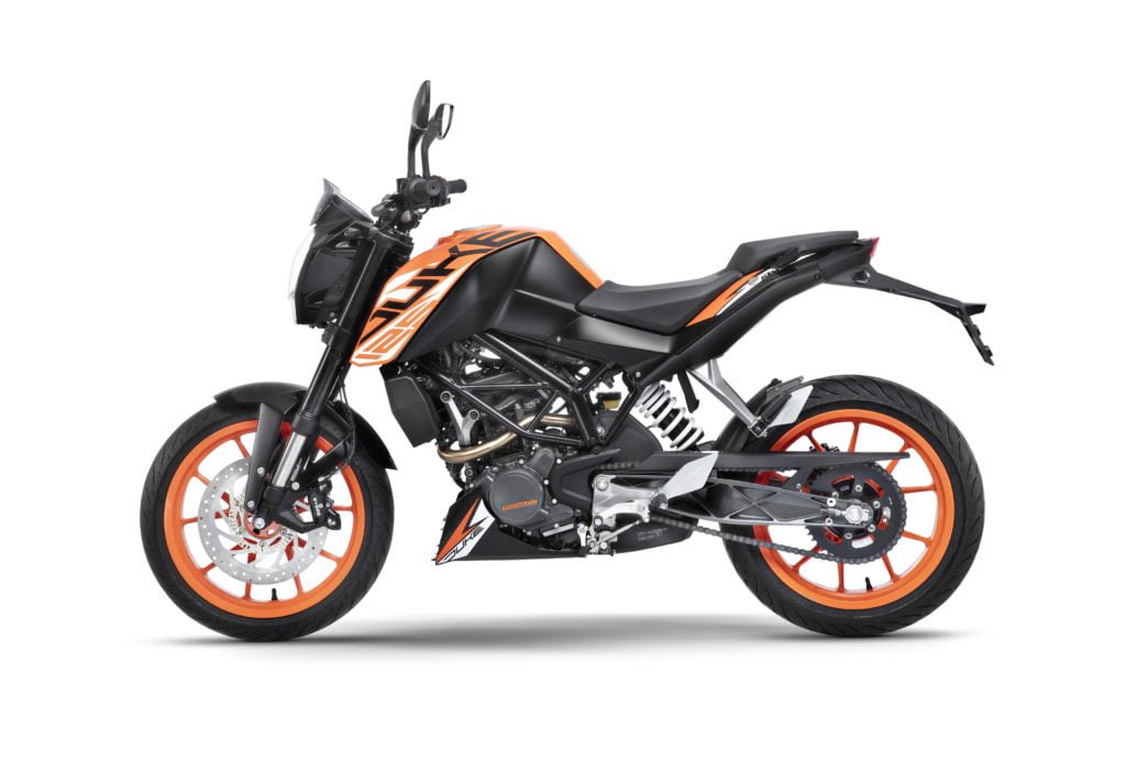 doce Festival Aplicando KTM Duke 125 is the best selling KTM motorcycle for December 2018