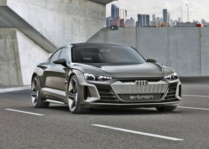 audi etron concept front image