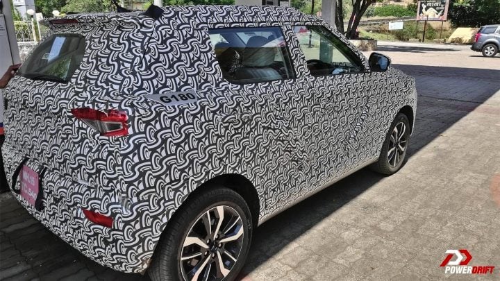 Mahindra S201 spy rear image