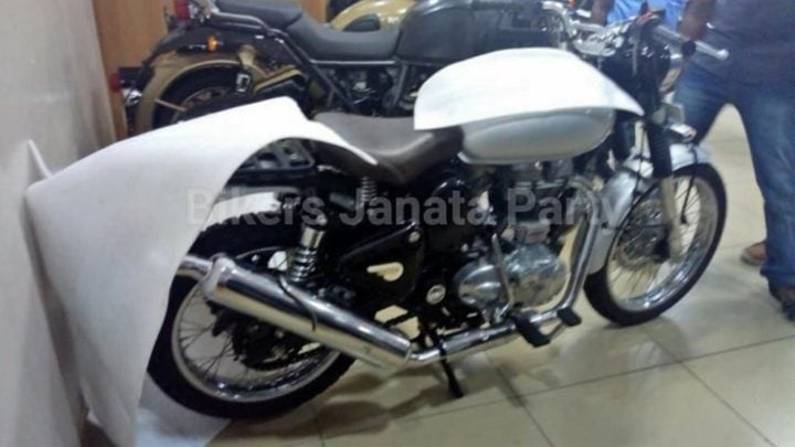 Royal Enfield Scrambler 500 side image