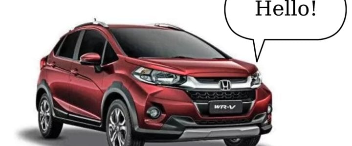 honda wrv front image