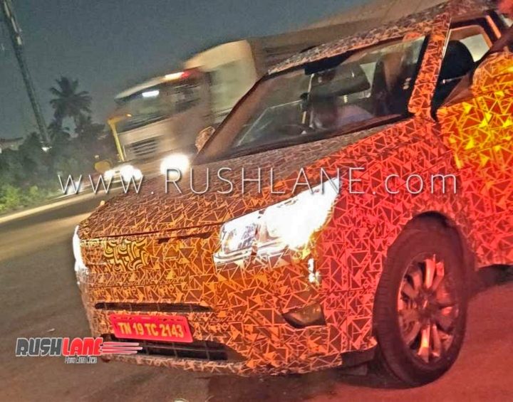 mahindra s201 front spy image