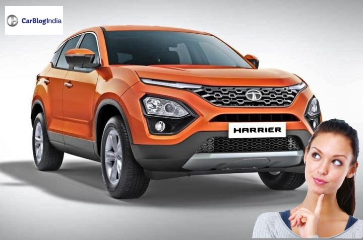 tata harrier front image