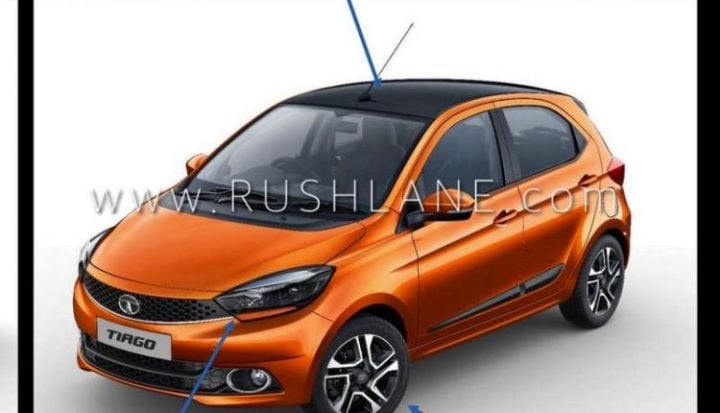 tata tiago xz plus front image