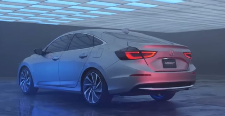 2019 honda city rear image