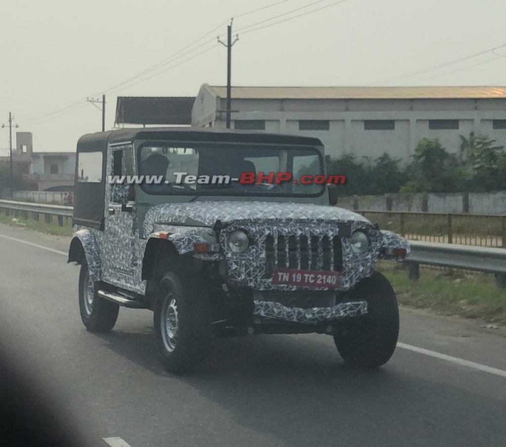 2020 Mahindra Thar Front