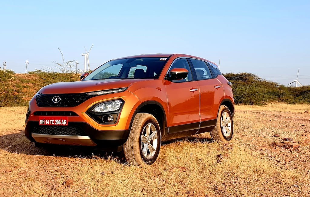Tata Harrier SUV Review Pictures Car Blog India 8 image