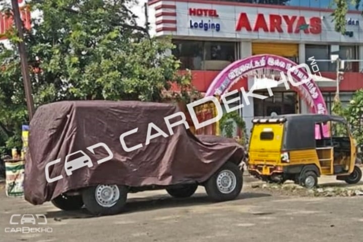 new generation mahindra thar spy two image