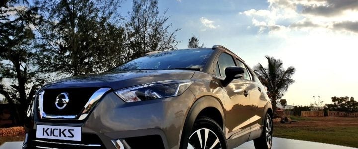 nissan kicks front image