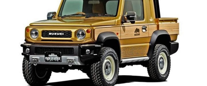 suzuki jimny pick up style image