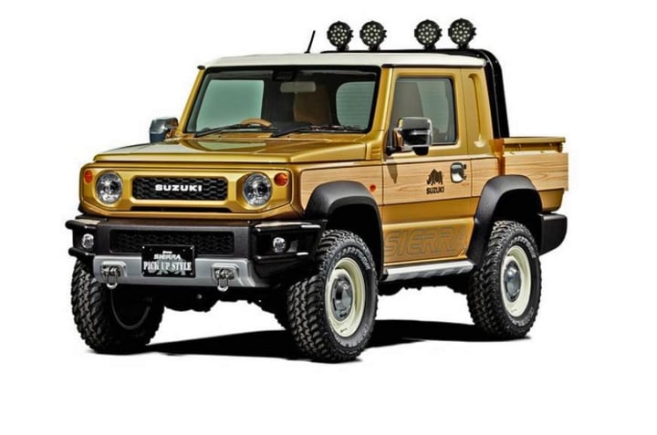 suzuki jimny pick up style image