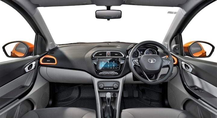 tata tiago xz plus dashboard image