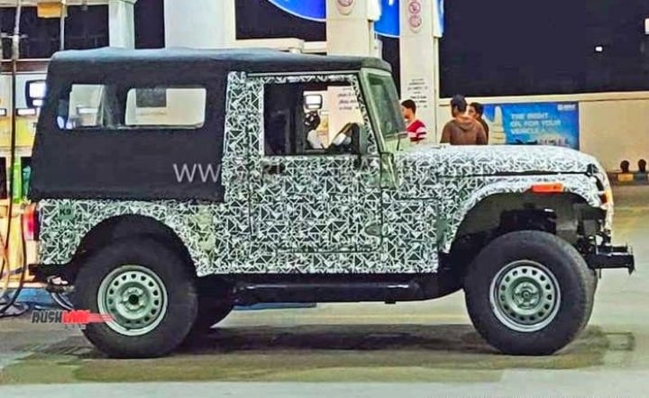  2019 Mahindra Thar side image