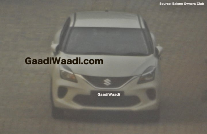 2019 maruti baleno facelift front image