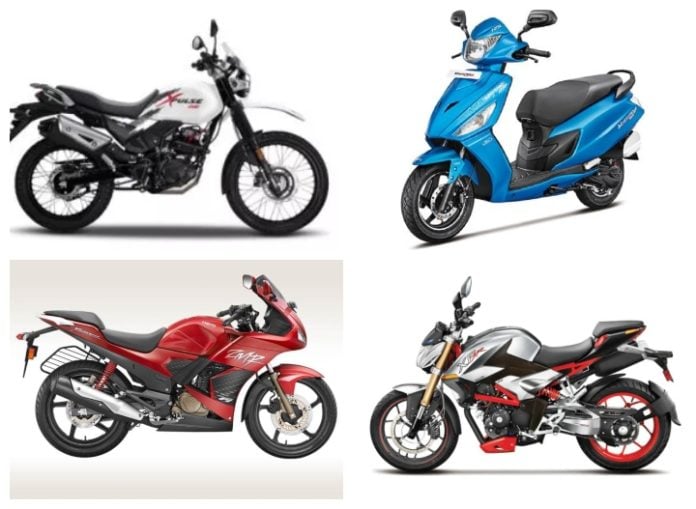 Hero scooters and bikes in India in 201920 » Car Blog India