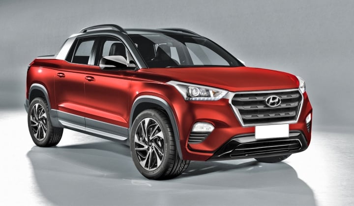 hyundai creta pick up truck image