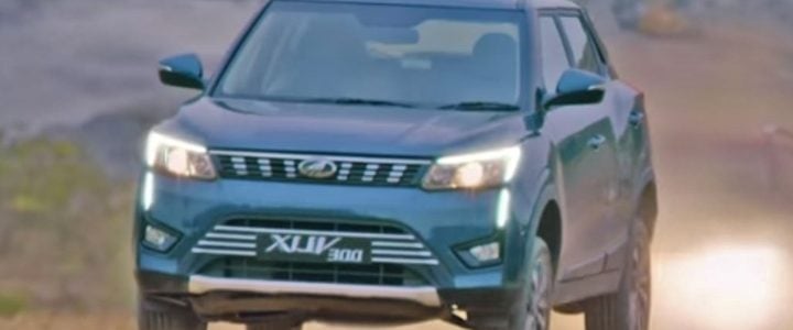 mahindra xuv 300 airborne image