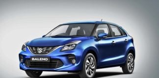 maruti baleno facelift front image