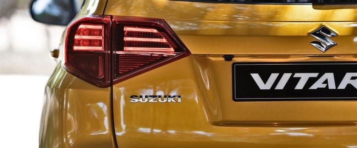 maruti suzuki vitara rear image