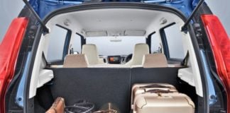 maruti wagon r boot image