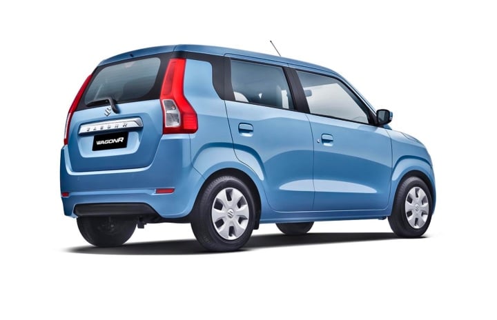 Maruti Wagon R Rear Three Quaters Image