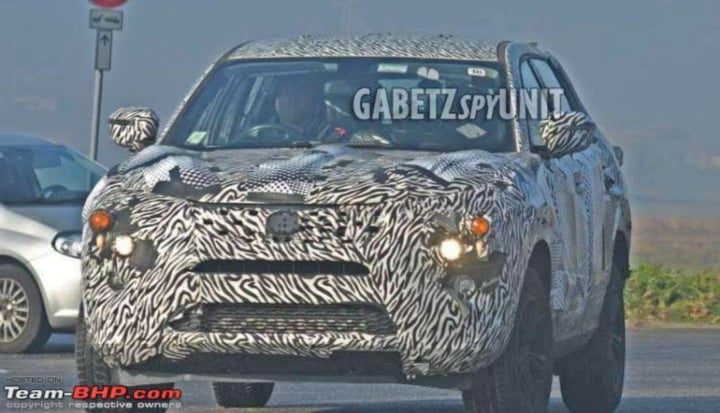 Tata Harrier Front Spy Car Blog India Tata Harrier Front Spy Image