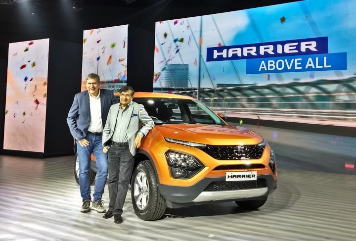 tata harrier launch image