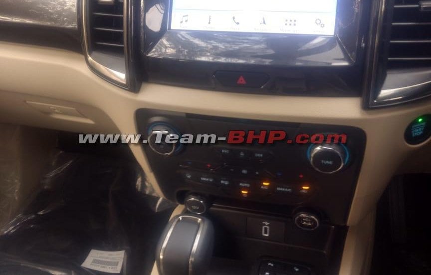 2019 ford endeavour facelift interiors image