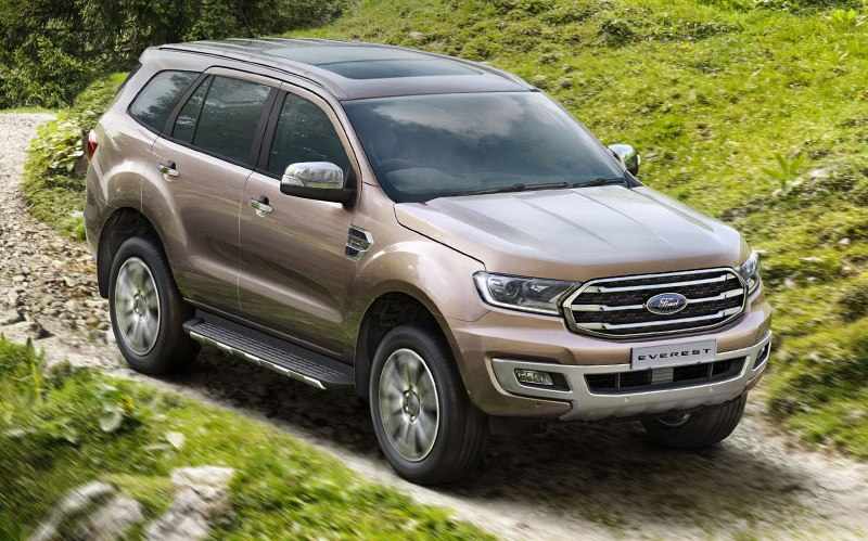 2019 ford endeavour front image