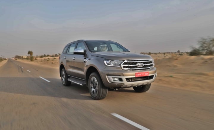 Ford Endeavour August Sales iimage