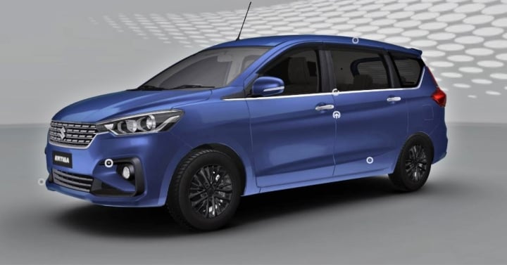 2019 maruti ertiga customized image