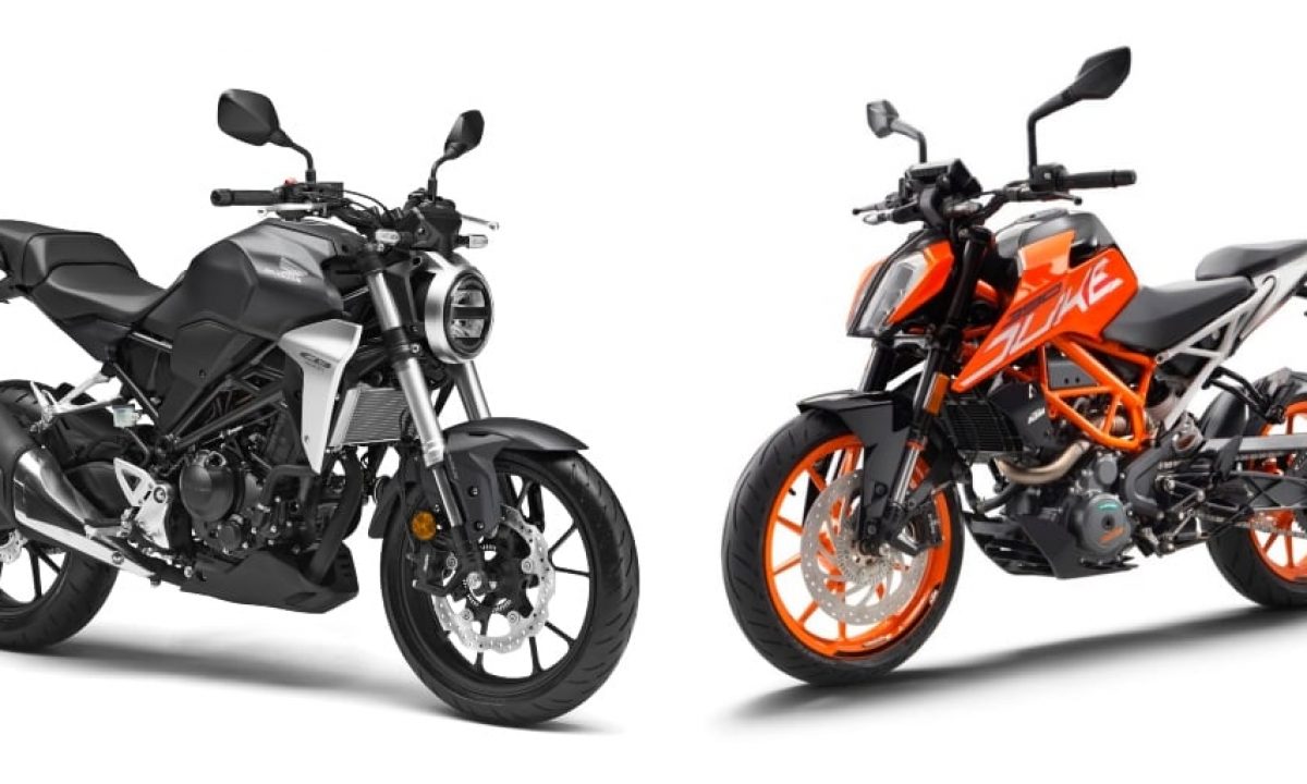 Honda CB300R Vs KTM Duke 390 