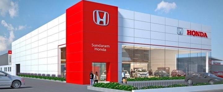 honda dealership day image