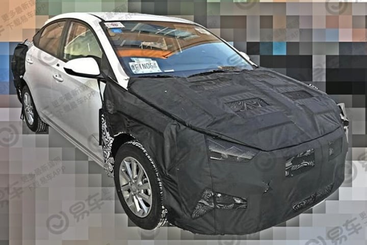 Hyundai Verna Facelift Font Car Blog India Hyundai Verna Facelift Font Image