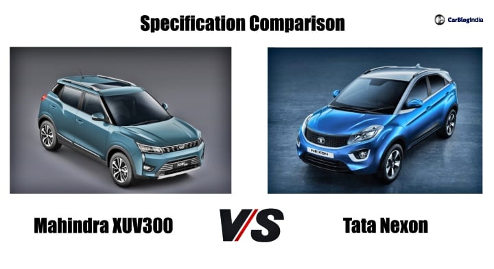 mahindra xuv 300 vs tata Nexon image