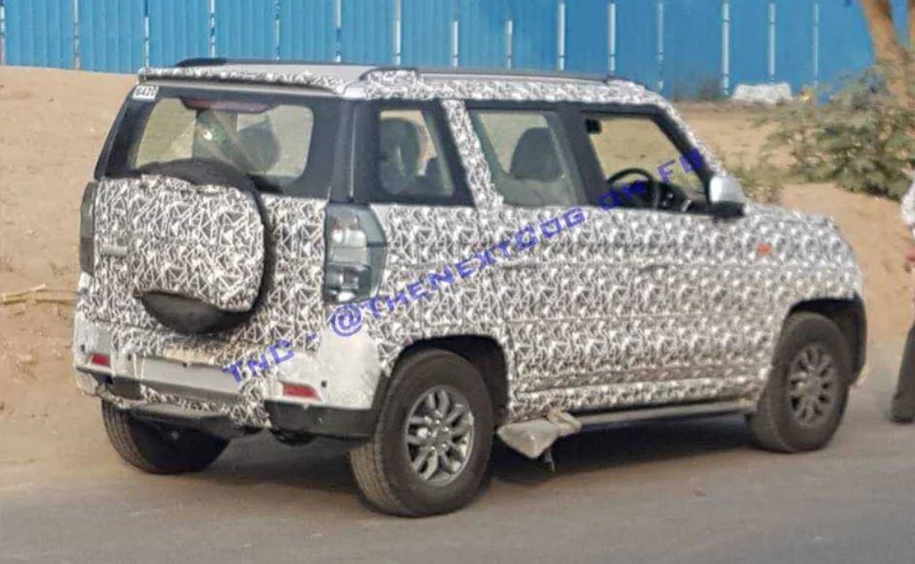 2019 Mahindra TUV300 Rear